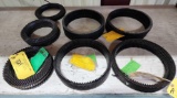 STACKS OF BELL 206 TRANSMISSION GEARS 206-040-121-3, 206-040-124-1, 206-040-021-1, ETC