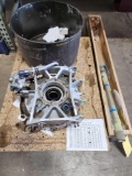 LONG RANGER TRANSMISSION ASSY 206-040-004-115 (CRASH DAMAGED) S/N A-142 & MAST 206-010-332-121