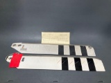 PAIR OF VAN HORN BELL 206 TAIL ROTOR BLADES 2062200-301 (NEED REPAIR)