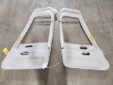 STACKS OF BELL 407 DOOR PLASTIC 407-070-620-501 & -502 (REMOVED FROM NEW AIRCRAFT FOR MEDICAL
