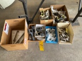 BOXES OF SKID GEAR MOUNTS & INVENTORY