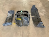GROUPS OF BELL 206 GLARE SHIELDS & COVERS
