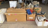 BOXES OF BELL 206 INTERIOR, INTERIOR PLASTIC, COVERS & MISC INTERIOR PIECES