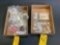 BOXES OF NEW BEARINGS, BUSHINGS, L/G PINS & LANDING GEAR INV NAS77A6-035, 131627, U80022-044, B-45,