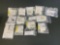 (LOT) SPECIALTY BOLTS & NUT PLATE WITH CESSNA CERTS S3468-15, S3461-86, 130909B154, S3461-50 & -73,