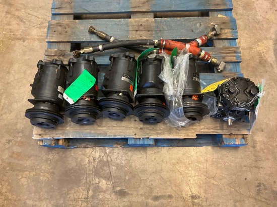 (LOT) A.C. COMPRESSORS & LINES