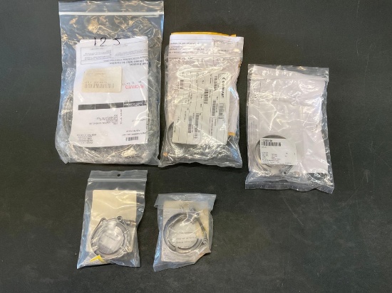 (LOT) NEW STARTER GENERATOR CLAMP & TURBINE CLAMPS 250SG1108-1, 24540-200 & -150