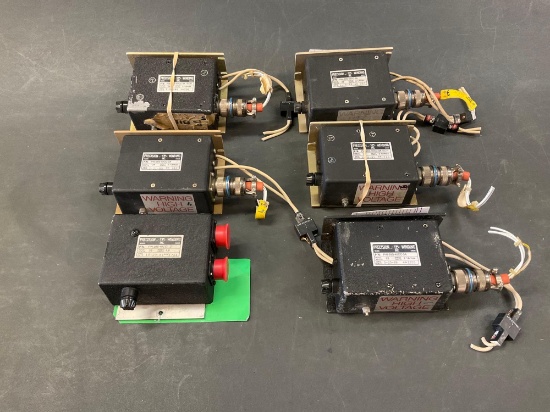 (6) HIGH VOLTAGE POWER SUPPLIES PW-28S-40CC-2 & -3A (AS REMOVED)