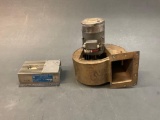 (LOT) KING AIR BLOWER ASSY 99-380021-1 & MOTOR CONTROLLER 101-384177-1