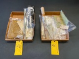 BOXES OF NEW BEECHCRAFT INVENTORY & PLACARDS 96-534073-31, 36-430051-3, 50-554226-23 & 25,