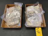 BOXES OF NEW CIRCUIT BREAKERS 7274-67-1/2, S2899L1.0, S2899-7.5, MS3320-3 & -10, ETC