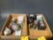 BOXES OF BEECHCRAFT FUEL FILTER HOUSINGS 109-389000-1, 50-389110, WINDSHIELD HEAT CONTROLLERS & MISC