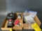 BOXES OF SQUIBS 862710-00, LIFT DETECTORS, OUTFLOW VALVE, MOTOR, ETC (MOST NEED REPAIR)