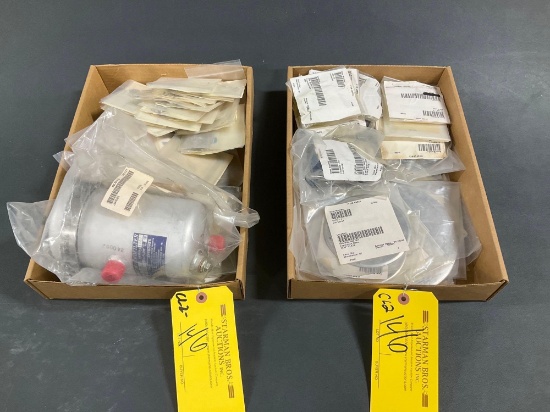 (LOT) NEW CESSNA INSPECTION PLATES, MAGNETO INVENTORY & MISC
