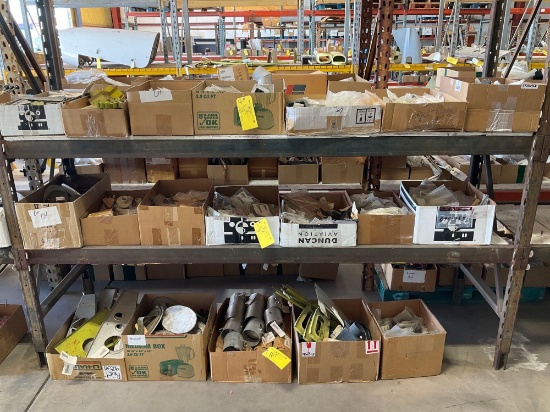 BOXES OF N.O.S. PIPER AIRFRAME & ELECTRICAL INVENTORY