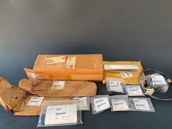 (LOT) NEW PIPER RUDDER TIP 63541-000, AIRFRAME KITS, CABLE 653-334 & INVENTORY