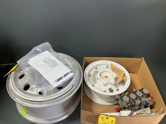 (LOT) LEARJET ACTUATOR, CORPORATE AIRCRAFT WHEELS & MISC
