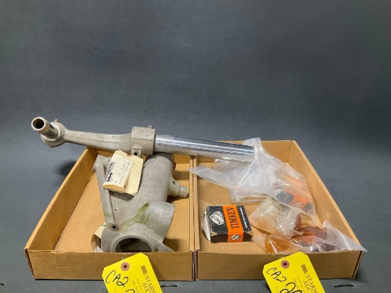 BOXES OF PIPER LANDING GEAR INV & BEARINGS