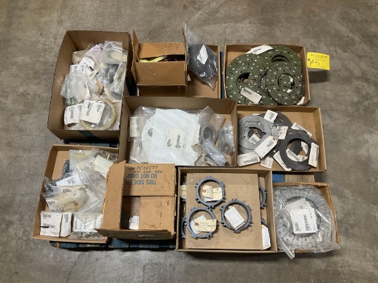 BOXES OF NEW & REPAIRED WHEEL & BRAKE INVENTORY