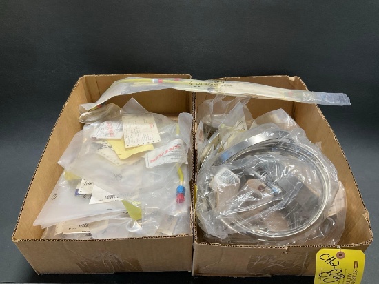 BOXES OF NEW BEECHCRAFT AIRFRAME INVENTORY & HARDWARE