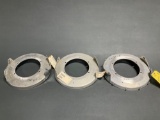 (3) SPINNER BACKING PLATES