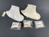 NEW CESSNA 180/182 STRUT CUFFS 0741634-17, EXHAUST STACK 0750238-5 & MISC