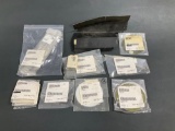 NEW CESSNA BAFFLE SPRINGS 0450277-15 & -6, 1211520-3, INSPECTION PLATE DOUBLERS & PIN 0552144-17