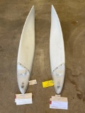 SET OF LO PRESTI PA28/PA34 HIGH LIFT WING TIPS WITH NAV LIGHTS