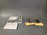 (LOT) WHEEL SPEED SENSORS 6002463 & NEW BOMBARDIER AXLE NUTS 19053-1