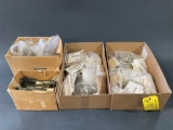 BOXES OF NUT PLATES, BOLTS & HARDWARE