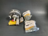 NEW FUEL QTY SENDING UNITS 77915-005 & -004 AND REPAIRED DUKES OUTFLOW VALVE