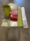 (LOT) NEW PIPER COWLING INVENTORY, SKINS, CONTROL SURFACE & DAMAGED FUEL TANK