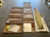 (LOT) PIPER WING TIP, INTERIOR PANELS & SKINS