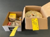 (LOT) LIGHT INVENTORY & SPOOL OF WIRE