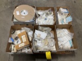 BOXES OF HARDWARE & ELECTRICAL INVENTORY