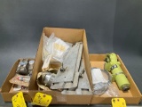 BOXES OF LANDING GEAR MOTORS, SENSORS & INVENTORY (VARIOUS CONDITIONS)