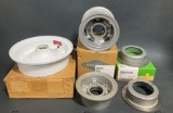 (LOT) NEW BRAKE DISCS, GOODYEAR 6.00-6 WHEEL & INVENTORY