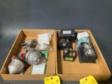 BOXES OF BEECHCRAFT FUEL FILTER HOUSINGS 109-389000-1, 50-389110, WINDSHIELD HEAT CONTROLLERS & MISC