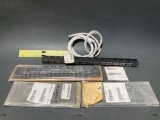 KING AIR ANNUNCIATOR PANEL 90-384022-1 & N.O.S. PANELS 96-380019-13, 109-320083-3, 109-320086-3, ETC