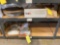 SHELVES OF NEW BUS TERMINALS, MOUNTING PLATES, SHRINK TUBE & ELECTRICAL INVENTORY (DOES NOT INCLUE