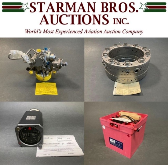 GV AEROSPACE INVENTORY TIMED AUCTION JAN. 2025