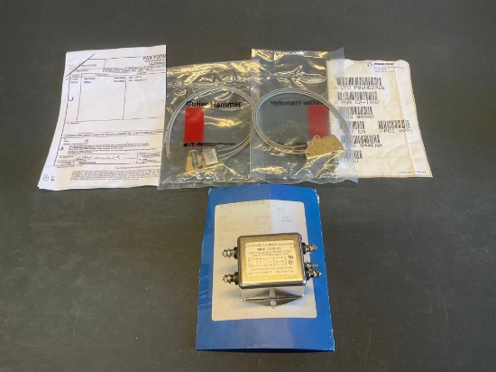 NEW LATCH SWITCHES C2-1002 & NOISE FILTER MBS-1210-22