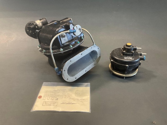 (2) OUTFLOW VALVES 103598-2 & 13051-4P