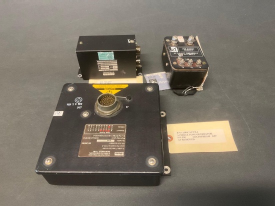 CITATION SOFT START MODULE 6238405-15 (REPAIRABLE) FALCON RELAY BOX 722-233-1 & GULFSTREAM TONE