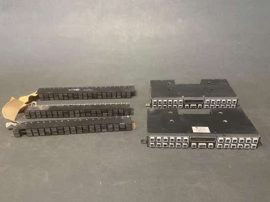 N.O.S. & A/R LEARJET ANNUNCIATOR PANELS 6608215-13, 501-1523-01 & -02