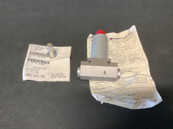 NEW KING AIR VALVES 50-389095 & 100-389017-1