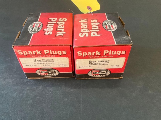 BOXES OF RHB37E SPARK PLUGS