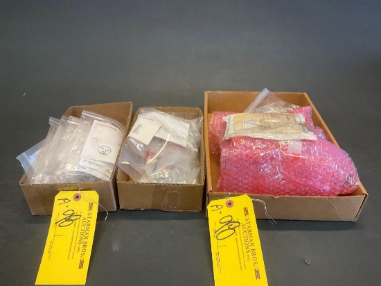BOXES OF NEW SWITCHES MS24658-21A, -23D, -27F, 23F & -22D, MS24523-22, & -23, MPG106F, ETC (SEVERAL
