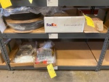 SHELVES OF NEW BUS TERMINALS, MOUNTING PLATES, SHRINK TUBE & ELECTRICAL INVENTORY (DOES NOT INCLUE
