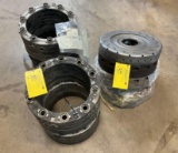 STACKS OF TPE-331 BURNER CANS & LINER BASES
